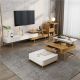 Modern TV Console and Multifunction Coffee Table Living Room Set