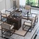 Oriental Traditional Chinese Tea Table with Storage
