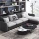 Scandinavian Upholstered Sofa Sectional