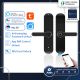 Tuya Wifi Digital Smart Lock Zigbee Password Fingerprint IC Card Smart Lock APP Wifi Control Unlock Works With Amazon Alexa/Google Home