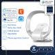 Tuya Smart Wi-Fi Electric Bladeless Standing Fan Wall Fan 1-9 Air Speed Intelligent Leafless Pedestal Fan Alexa Google Home Assistant Supports IOS And Android Smartphones