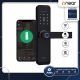 Near Wi-Fi Smart Door Lock Core Cylinder Intelligent Security Lock Encryption with Keys IC Cards