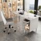 Modern Classic White Study/Work Desk