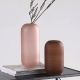 European Frosted Glass Vase