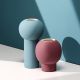 Geometrical Morandi Ceramic Vase