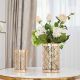 Nordic Classic Patterned Metal Vase