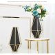 Nordic Geometric Accent Vase
