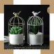Oregan Birdcage Iron Vase