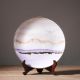 Modern Abstract Scenic Table Display and Stand