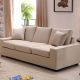 Modern Fabric Sofa with Removable Covers