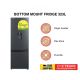 Toshiba Black Bottom Mounted Fridge