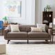 Modern Mid-Century Style Fabric Sofa