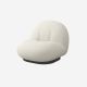 WoZaiJia Gusto Life Fatty White Leisure Chair