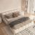 YiShi Italian Minimalist Cream Style Puff Bed