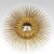 Regal Sunburst Wall Décor