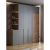 ZMJ Modern Wooden Wardrobe