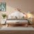 QiMiao Light Luxury Minimalist Style Solid Wood Children Bed