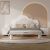 QiMiao Cream Style Cloud-shaped Children Bed