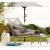YLT Outdoor British Style Lounge Chair Coffee Table Sofa