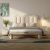 QiMiao Upholstered Cream Style Solid Wood Children Bed