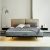 YiShi Italian Minimalist Upholstery Leather Hanging Bed