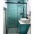 Maxter Glass Standard BTO 1 Fixed & 1 Slide Shower Screen (Straight Type)