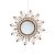 Tai An Wabi sabi wind rattan makeup mirror retro minimalist bedroom round mirror net red ins home wall mirror 122cm