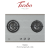 Turbo Italia - Turbo Incanto T702SSV 70cm 2 Burners Built-In Hob