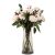 Artificial Pink Rose Decor