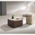 Muchao Minimalist Round Coffee Table Set