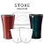 STTOKE + ANKOMN Satin Red + Steel Blue + Storage Box Combo 12 Oz Spill-Proof