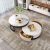 Modern Nordic Minimalist Round Coffee table Set