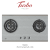 Turbo Incanto T762SSV 76cm 2 burners built-in hob