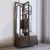 Oriental Chinese Clothes Stand with Mirror