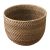 Tai An Hand-woven flower pot Wabi-sabi wind rattan weaving potted flower basket retro pastoral floor-to-ceiling creative flower device