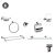 Econa Series - 7 pcs Bathroom Accessories Set