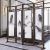 Chinese Oriental Solid Wood Screen Partition