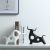 Nordic Cattle Ceramic Decoration