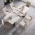 Italian-Inspired Rock Slab Adjustable Length Dining Table