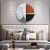 Modern Contemporary Circular Wall Display Decor