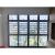 Wellmax Aluminium Window Grille WITHOUT Top Hung (Window Height)