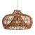Tai An Japanese-style rattan chandelier tea balcony creative room Zen simple lamps retro real rattan hand-woven lampshade decoration