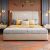 Modern Luxe Genuine Leather Storage Bed