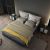 Italian Modern Genuine Leather Storage Bed