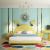 Pikachu Cartoon Storage Leather Bed