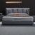 Nordic Grey Upholstered Bed with/without Storage