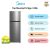 Midea Grey-Silver Top Mounted Fridge