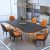 Italian Modern Luxe Classic Sintered Stone/Faux Marble Dining Table