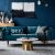 Modern Mid-Century Living Upholstered Fabric Sofa