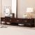 Chinese Oriental Contemporary Solid Wood TV Console